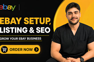 do ebay product promotion, setup ebay store, ebay product listing