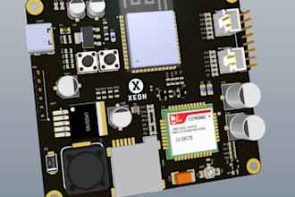 create complete esp32 wifi bluetooth iot pcb design full file package