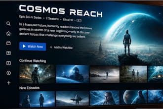 develop your custom iptv, ott streaming, and smart TV apps