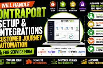 handle ontraport setup integrations customer journey automation for business