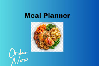be your meal planner