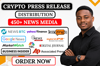 do crypto press release,crypto press distribution,crypto promotion,press writing