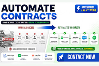automate contracts with docusign pandadoc zapier and crm workflows