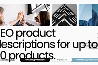 write SEO product descriptions for ecommerce stores