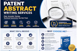 summarize technical documents, patents, and inventions professionally