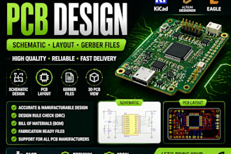 design industrial equipment pcb for robotics, sensor, motor controllers