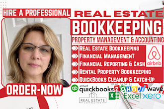 do real estate and property management bookkeeping in quickbooks online, airbnb