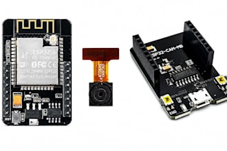 develop esp32 firmware for iot, smart home, wifi, ble and esp32 cam