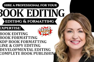 proofread, beta read, edit, format fiction and non fiction book