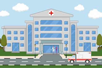create custum flat illustrations for websites and saas