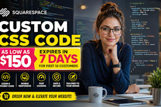 code squarespace custom css code and provide technical squarespace help