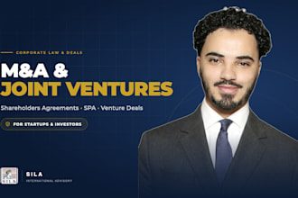 draft mergers and acquisitions and joint venture agreements