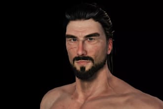 create realistic 3d modeling, rigging and animation for unity and unreal engine