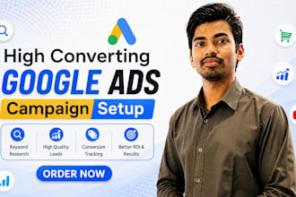setup and manage your google ads adwords campaigns or audit SEM