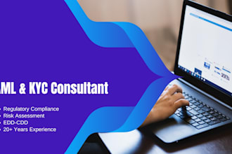 be your expert aml compliance and kyc consultant