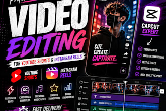 edit shorts or reels
