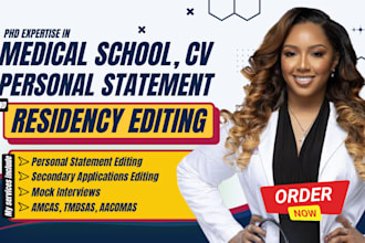 edit medical school personal statement residency CV medical CV eras application
