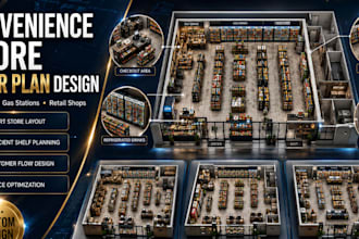 design convenience store floor plans for retail shops