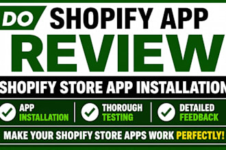 do shopify store app installation shopify app  testing shopify website app audit