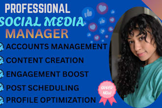 manage your social media, create content and grow your brand