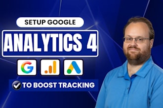 setup google analytics 4 ecommerce tracking GTM and conversion tracking