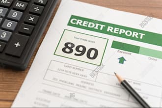 fix your credit report, remove inquiry across 3 bureau,
