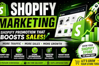 do shopify marketing shopify promotion and boost shopify sales