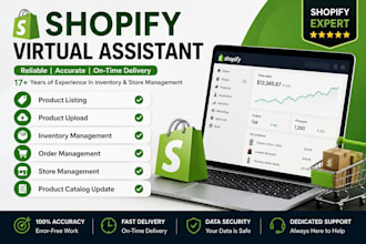be your shopify virtual assistant
