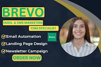 setup brevo automation brevo newsletter campaign brevo template landing page