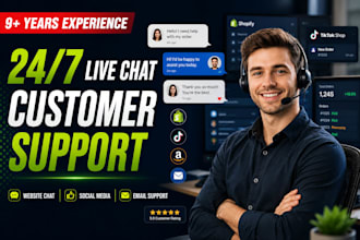 be your expert live chat agent customer service representative 24 7