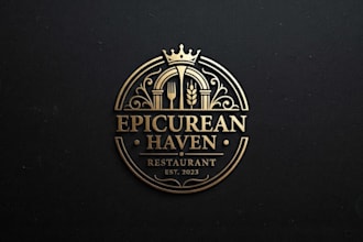design a professional restaurant logo for your food business