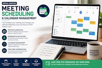 schedule meetings and manage your calendar