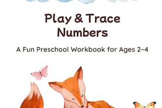 create printable preschool worksheets, activity books and KDP workbooks