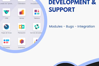 develop customize and fix your odoo erp system