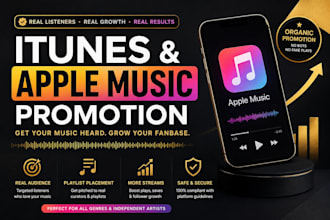 do itunes apple music promotion for real streams
