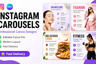 create canva instagram carousel posts