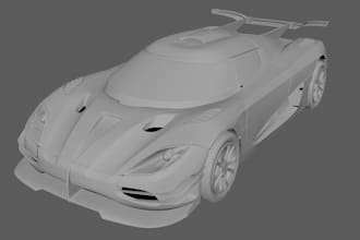 3d car automotive modeling 3d vehicle truck design  blender stl for 3d printing