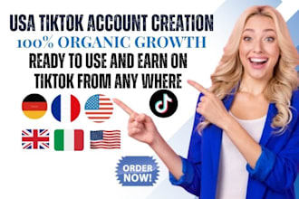 create USA tiktok account, tiktok monetization, tiktok ads