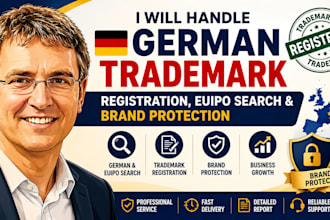 handle german trademark registration, euipo search and brand protection