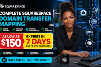 complete squarespace domain transfer mapping and fast squarespace help