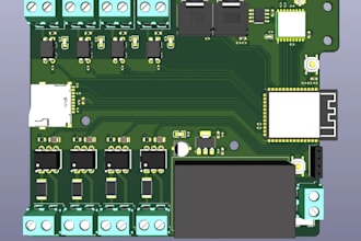 design professional esp32 pcb schematic and iot hardware layout