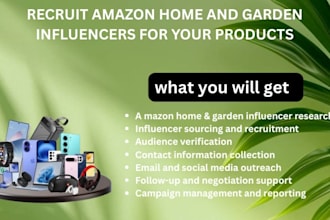 recruit amazon tech and gadget influencers for your products