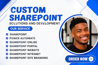 develop microsoft sharepoint online intranet, document management, workflow