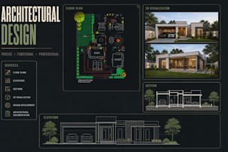 draw 2d floor plan, architectural drawing, site plan, parking lot in autocad