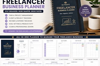 design a custom freelancer business planner