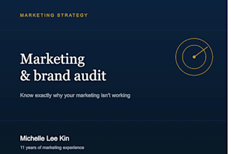 audit your marketing strategy and brand positioning