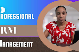 manage, organize, and optimize your CRM system professionally