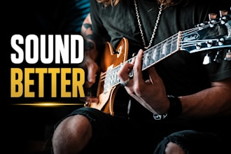 record professional lead, rhythm and solo guitar for your song