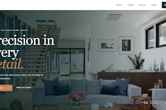 build a modern, responsive webpage tailored to your needs