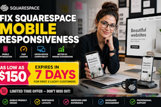 fix squarespace mobile responsiveness fix and give squarespace help